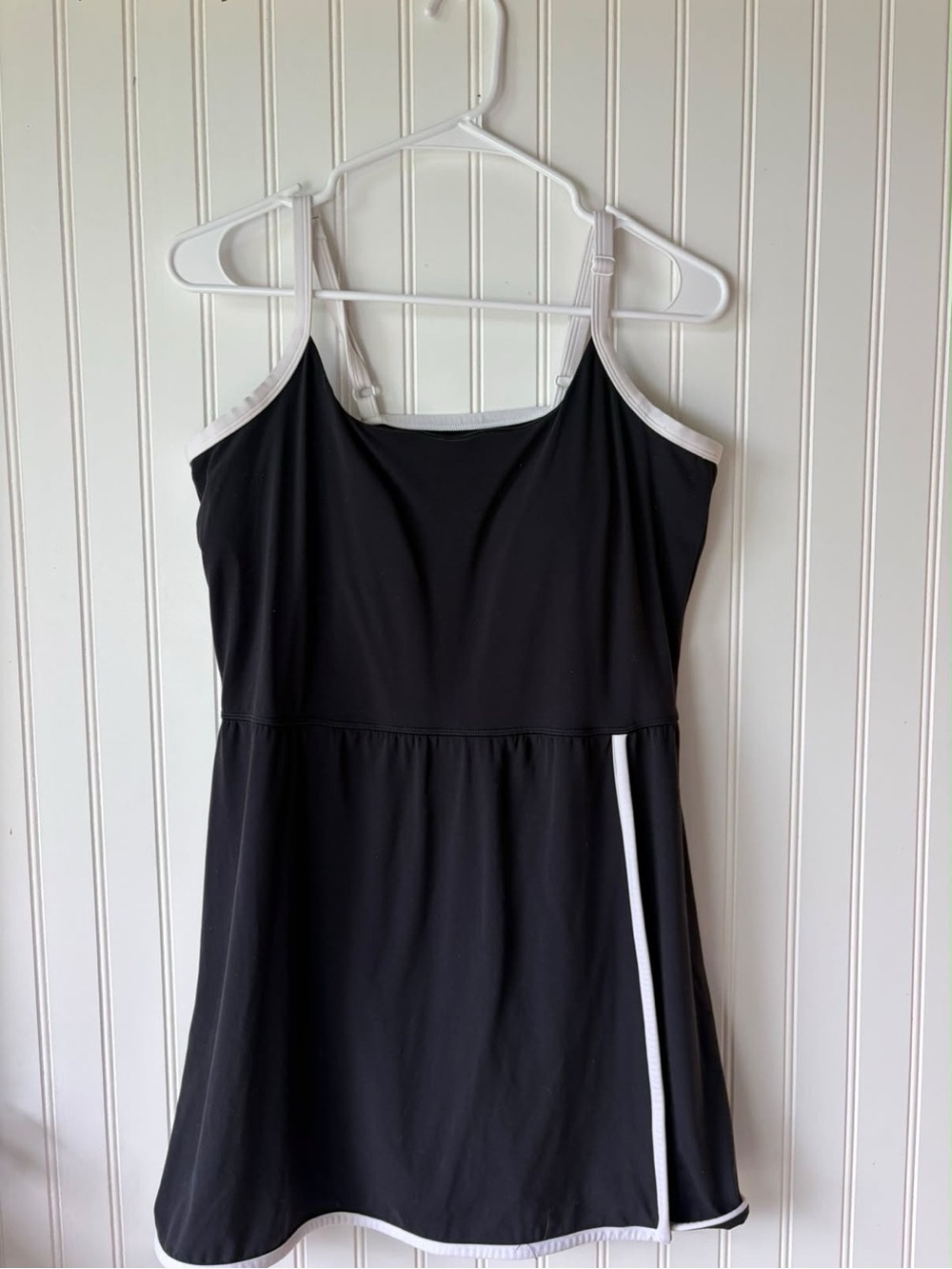 all in motion Black athletic Dress with built in shorts and padding